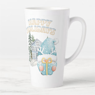 Latte Tasse im Stilstil