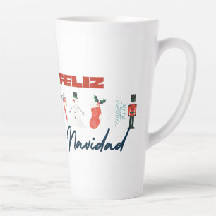 Latte Tasse im Stilstil