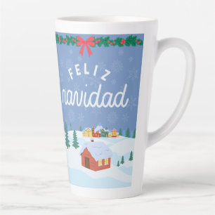 Latte Tasse im Stilstil