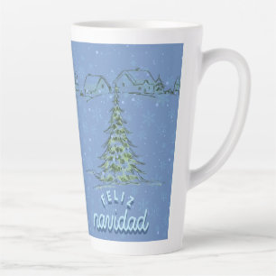 Latte Tasse im Stilstil