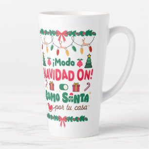 Latte Tasse im Stilstil