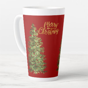 Latte Tasse im Stilstil