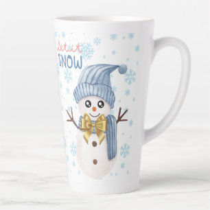 Latte Tasse im Stilstil