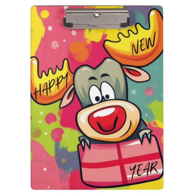 Latte Tasse Klemmbrett (Vorderseite)