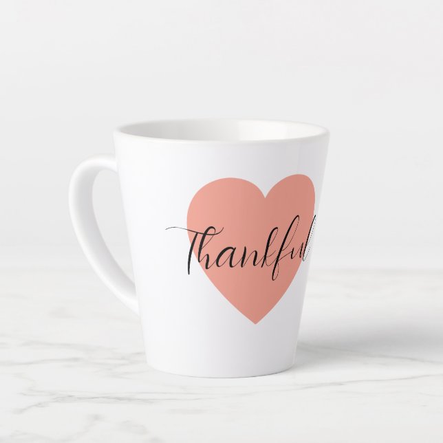Latte-Tasse Milchtasse (Linke Ecke)