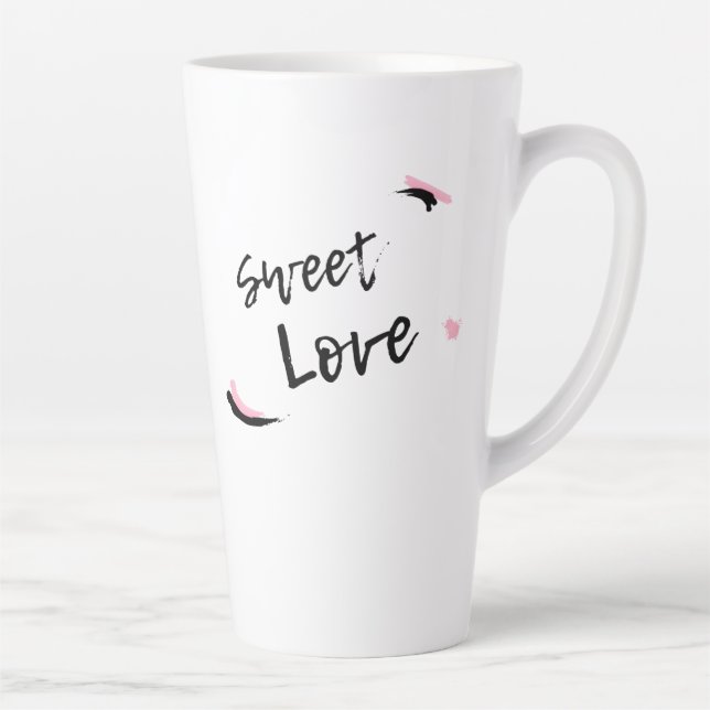 Latte-Tasse Milchtasse (Rechts)