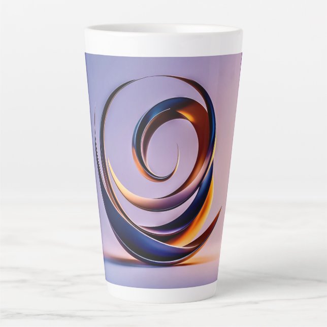 Latte-Tasse Milchtasse (Vorderseite)