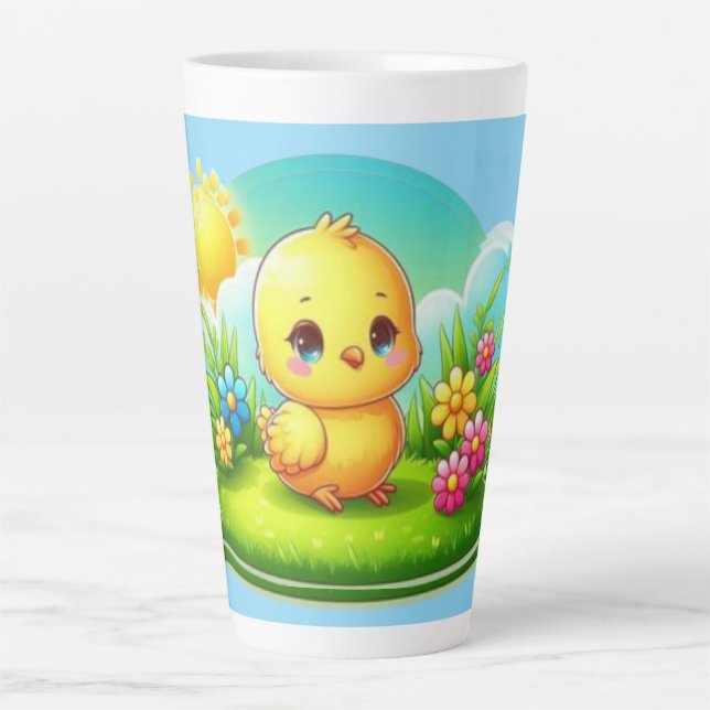 Latte-Tasse Milchtasse (Vorderseite)