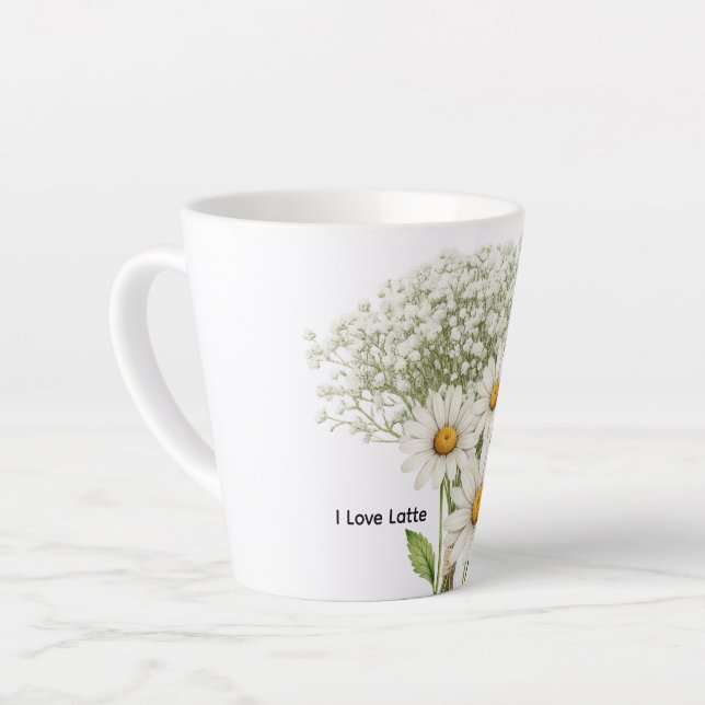 Latte-Tasse Milchtasse (Linke Ecke)