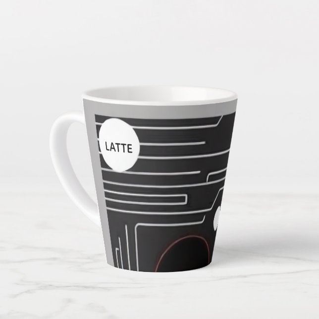 Latte-Tasse Milchtasse (Linke Ecke)