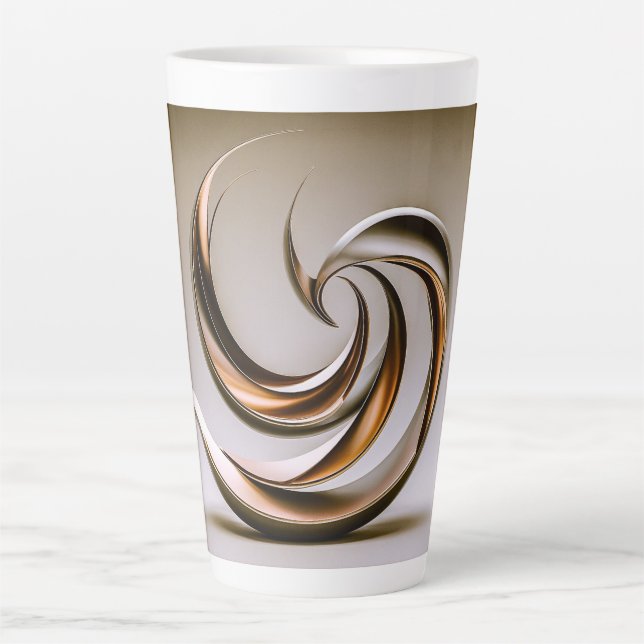 Latte-Tasse Milchtasse (Vorderseite)