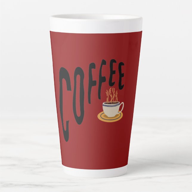 Latte-Tasse Milchtasse (Vorderseite)