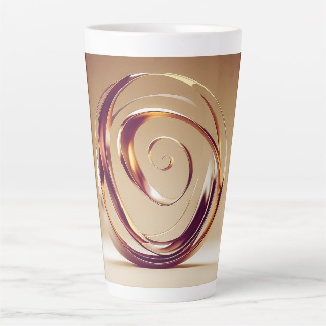 Latte-Tasse Milchtasse (Vorderseite)