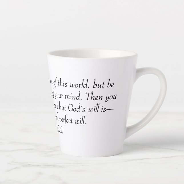 Latte-Tasse Milchtasse (Rechts)