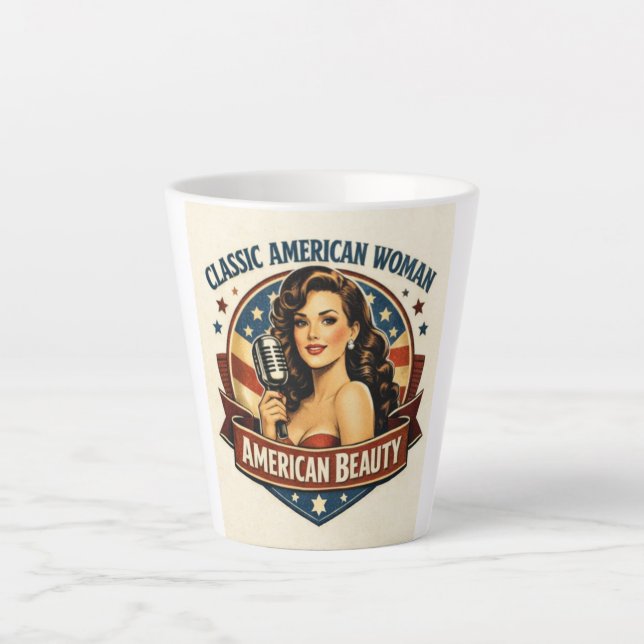 Latte-Tasse Milchtasse (Vorderseite)