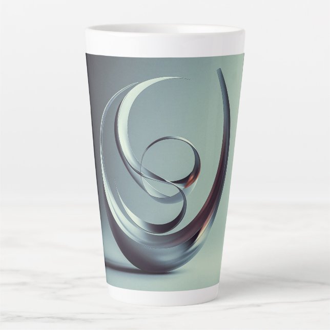 Latte-Tasse Milchtasse (Vorderseite)