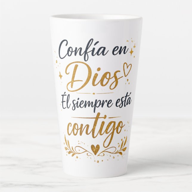 Latte-Tasse Milchtasse (Vorderseite)