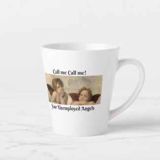 Latte Tasse mit Angels Guardians