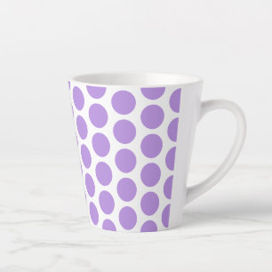 Latte Tasse-Polka Dots Latte Tasse