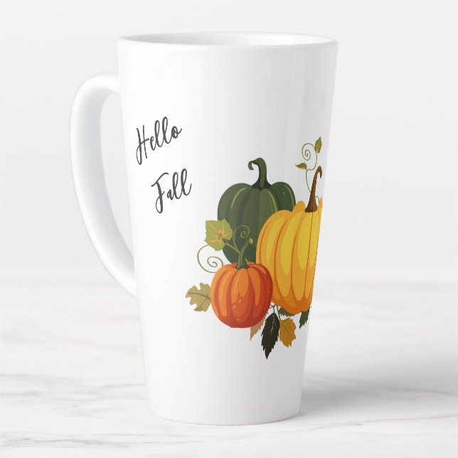 Latte Tasse-Pumpkins Milchtasse (Linke Ecke)