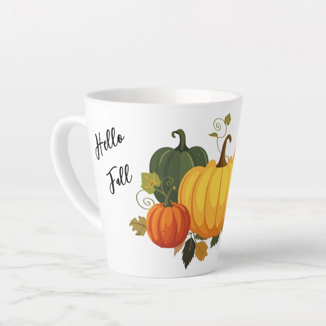 Latte Tasse-Pumpkins Milchtasse (Linke Ecke)