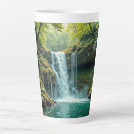 Latte-Tasse (Wasserfall) Milchtasse