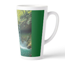 Latte-Tasse (Wasserfall)