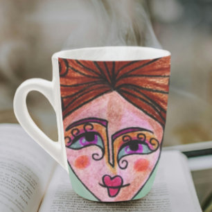 Latte Tasse (Whimsical Women - 01)