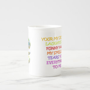 Latte Tasse Witze lachen lustige niedliche Worte