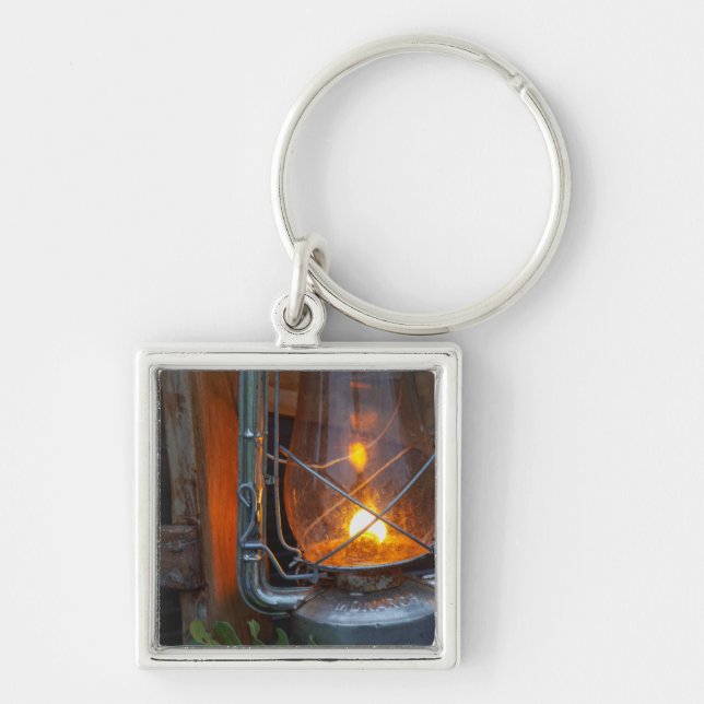 Lattern im Plains Camp, Krüger Nationalpark Schlüsselanhänger (Vorne)