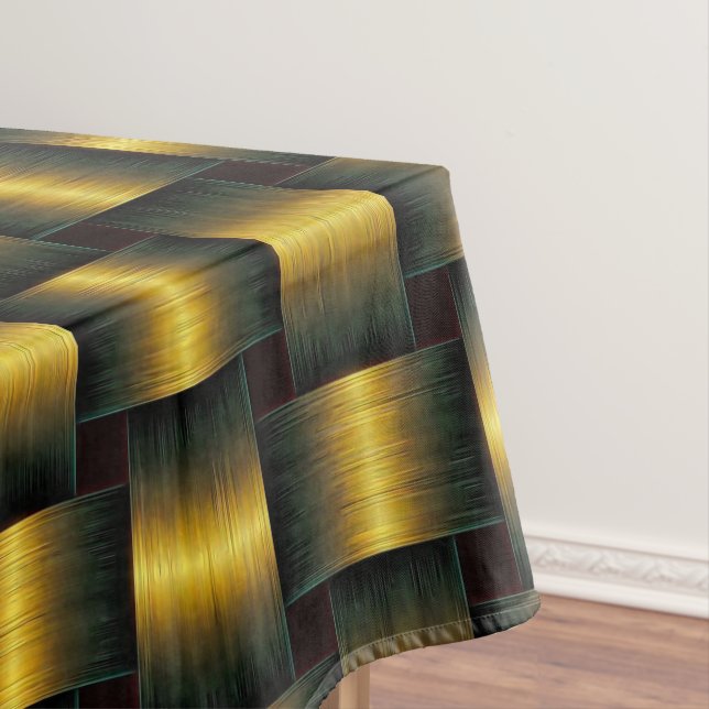 Lattice Gold Tableclout Tischdecke (Beispiel)