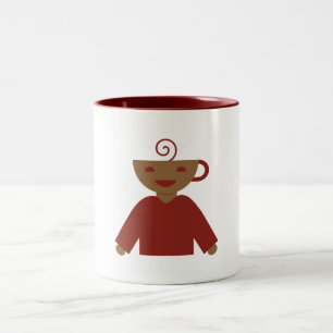 Latty Mug Zweifarbige Tasse