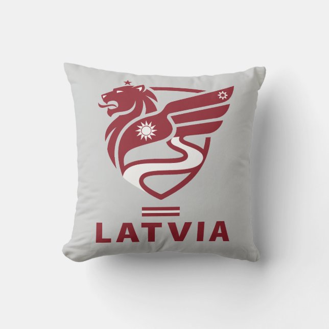 Latvia Baltic State Northern Europe Kissen (Vorderseite)