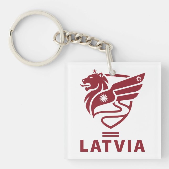 Latvia Baltic State Northern Europe Schlüsselanhänger (Vorderseite)