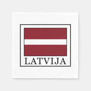 Latvija Serviette