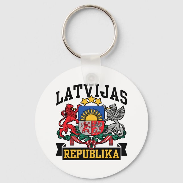 Latvijas Republika Schlüsselanhänger (Vorderseite)