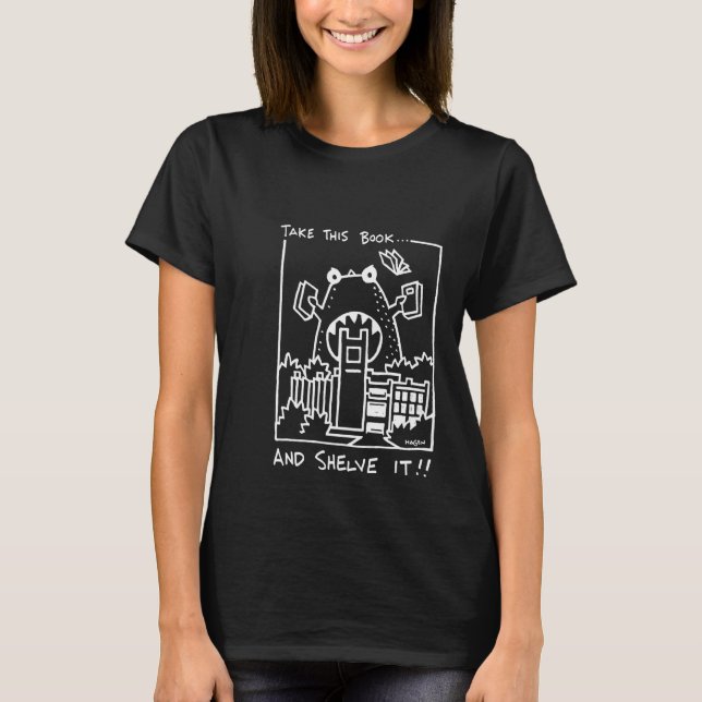 Lau Snacktime Dark T-Shirt (Vorderseite)