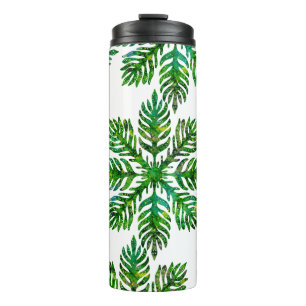 Lauae hawaiian quilter Muster Thermosbecher