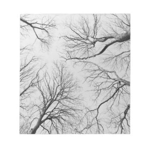 Laubbäume im Diebstahl Notizblock