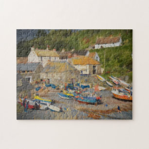 LAUBSÄGE CADGWITH BUCHT-CORNWALLS 2 PUZZLE