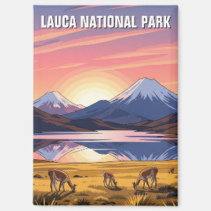 Lauca National Park Chile Travel Magnet