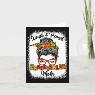 Laud und stolz Bysketbyll Mama Messy Bun gebleicht Karte