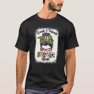 Laud und stolz Soccer Nene Messy Bun gebleicht T-Shirt