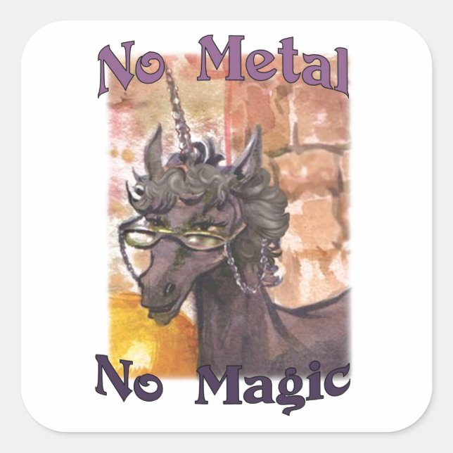 Lauda No Metal No Magic Stickers (Vorderseite)