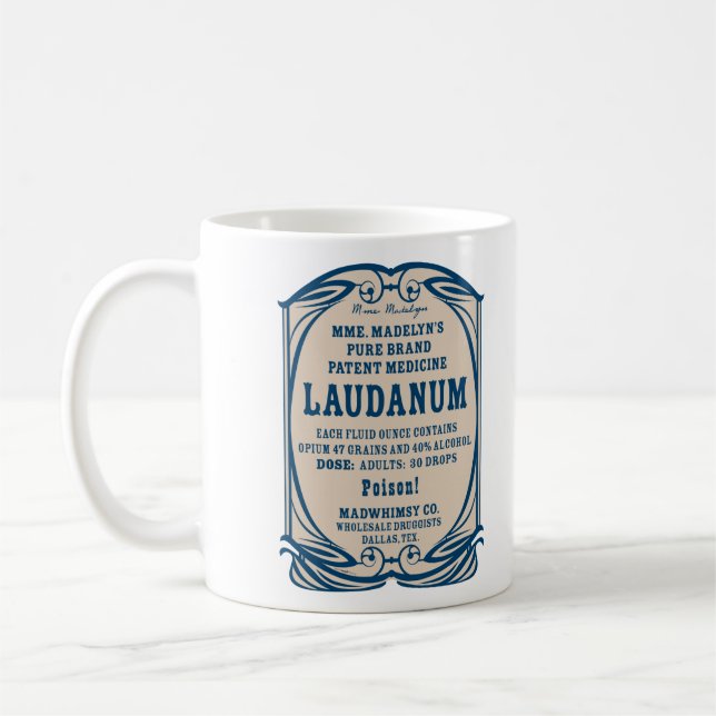 Laudanum-Tasse Tasse (Links)