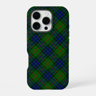 Lauder Tartan blau grün kariert iPhone 16 Pro Hülle