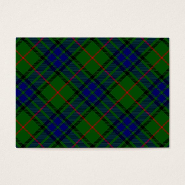 Lauder Tartan Blau kariert (Vorderseite)