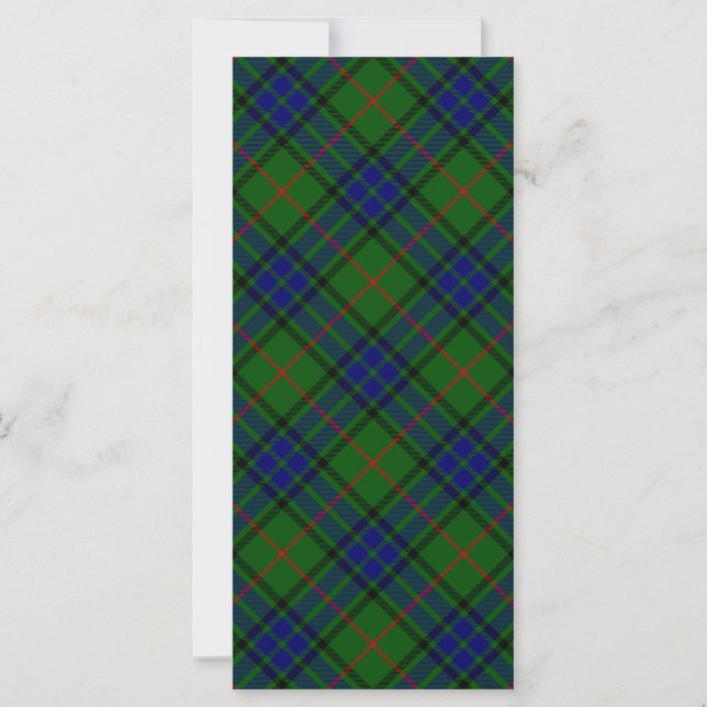 Lauder Tartan Blau kariert (Vorderseite)