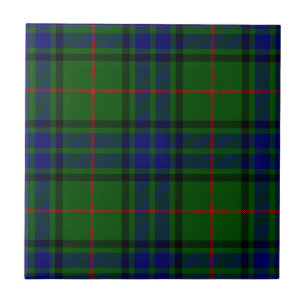Lauder Tartan Blau kariert Fliese