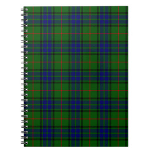 Lauder Tartan Blau kariert Notizblock